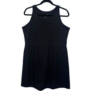 Gap Fit Ladies Active‎ Tank Dress Skort Black Extra Large